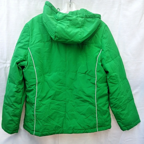 Zeroxposur | Vintage Green striped jacket Sz L - Picture 5 of 7